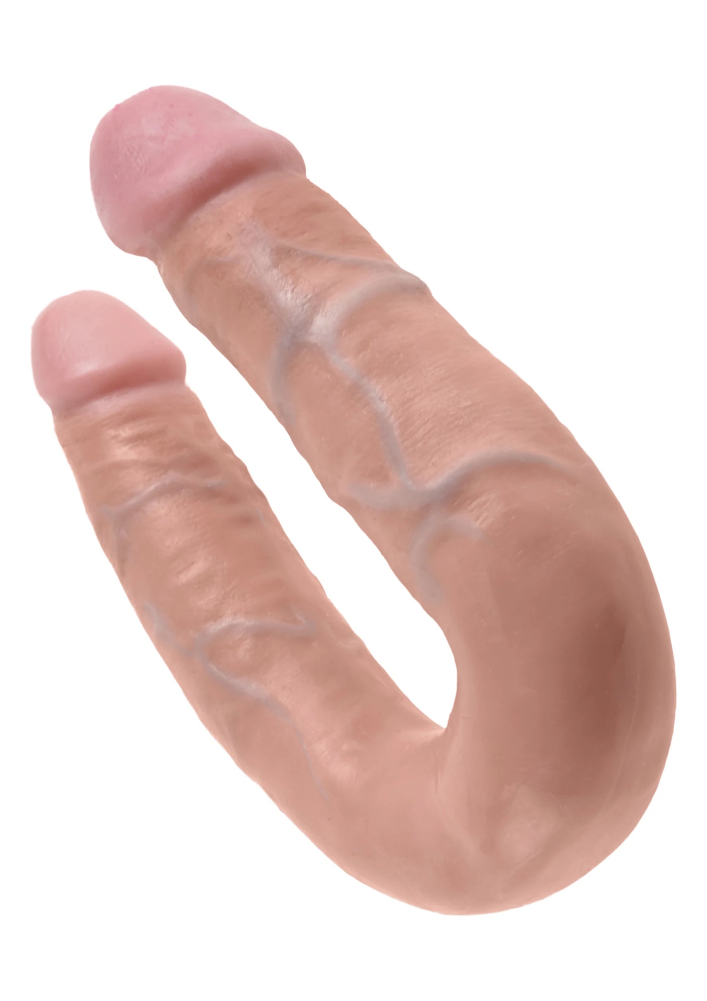 Pipedream King Cock Çift Başlı U Shape Medium Trouble Realistik Penis