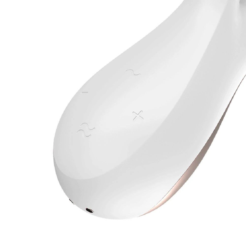 Satisfyer Mono Flex Telefon Kontrollü Rabbit Vibratör-White