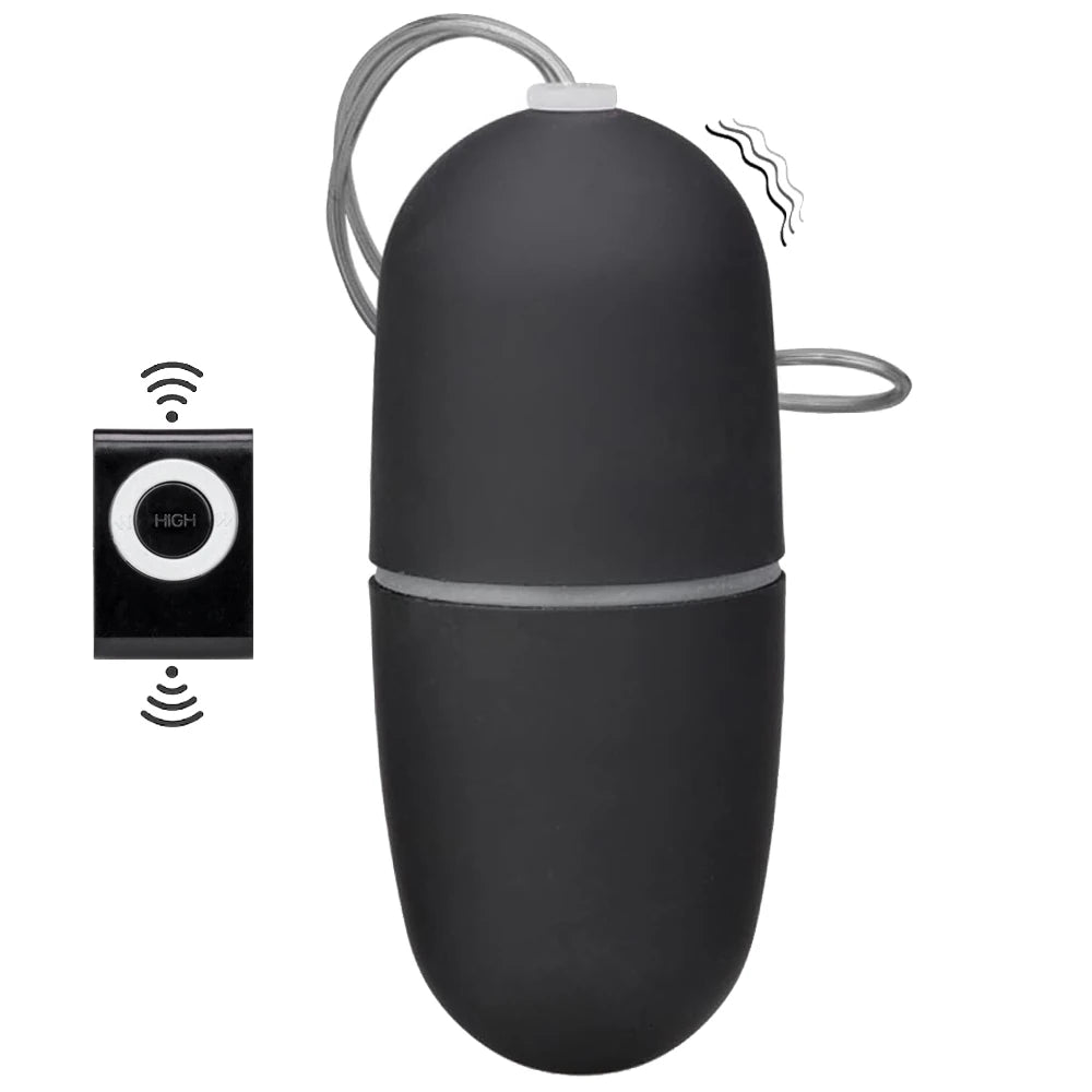 Erox Exovid 20 Mod Uzaktan Kumandalı Giyilebilir Vibratör-Black