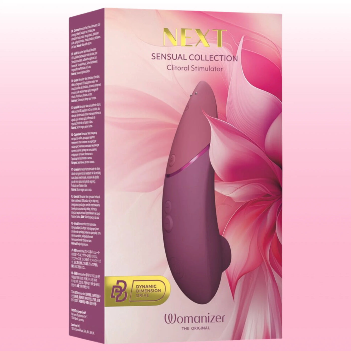 Womanizer Next Sensual Collection Emiş Güçlü ve Klitoral Uyarıcı Vibratör-Pink