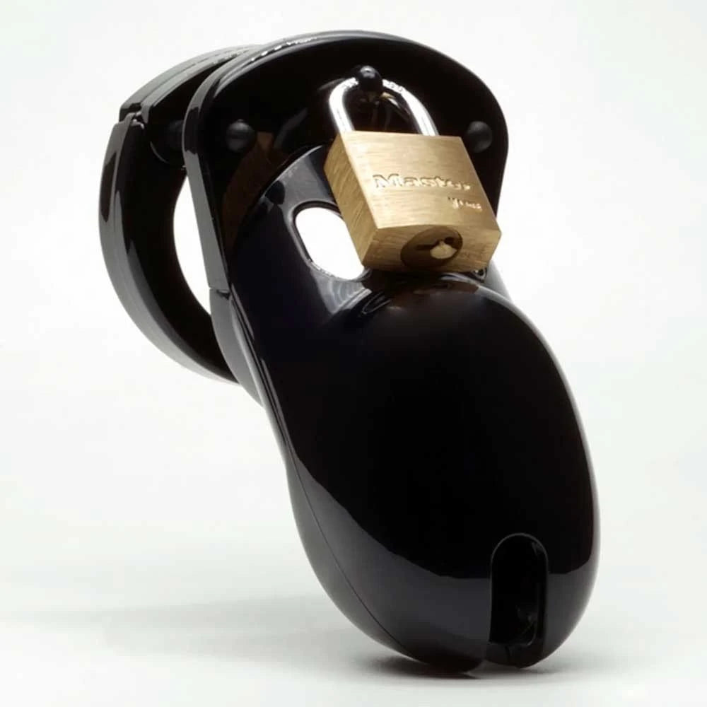 Erox The Penis Cage Silikon Penis Kafesi ve Penis Kilidi-Black