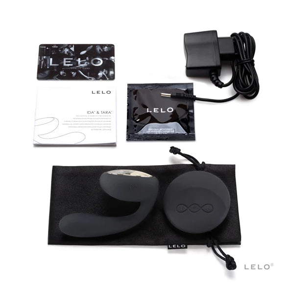 Lelo İda Black Uzaktan Kumandalı Hareketli Lüks Vibratör