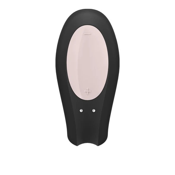 Satisfyer Double Joy Telefon Uyumlu Çiftler İçin Vibratör-Black