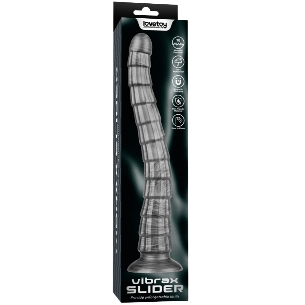 Lovetoy King Sized Vibrating Vibrax Slider 36.8 Titreşimli Penis LV121201