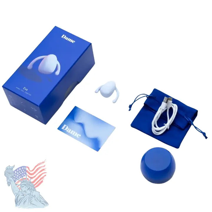 Dame Products Dame Products Eva II Eşsiz Ultra Güçlü Parmak Vibratör - İce