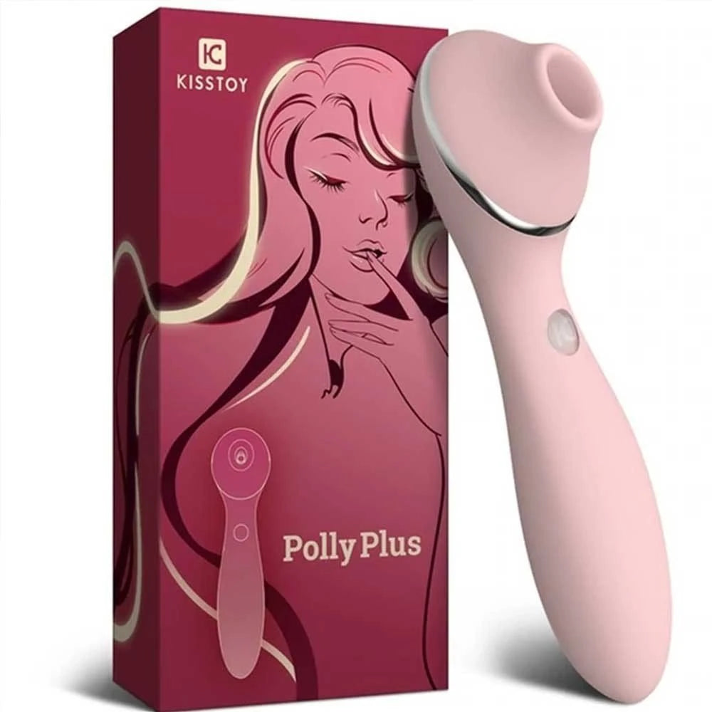 KissToy Polly Air Pulse Warming Vibe Red Püskürtmeli Isıtmalı Vibratör
