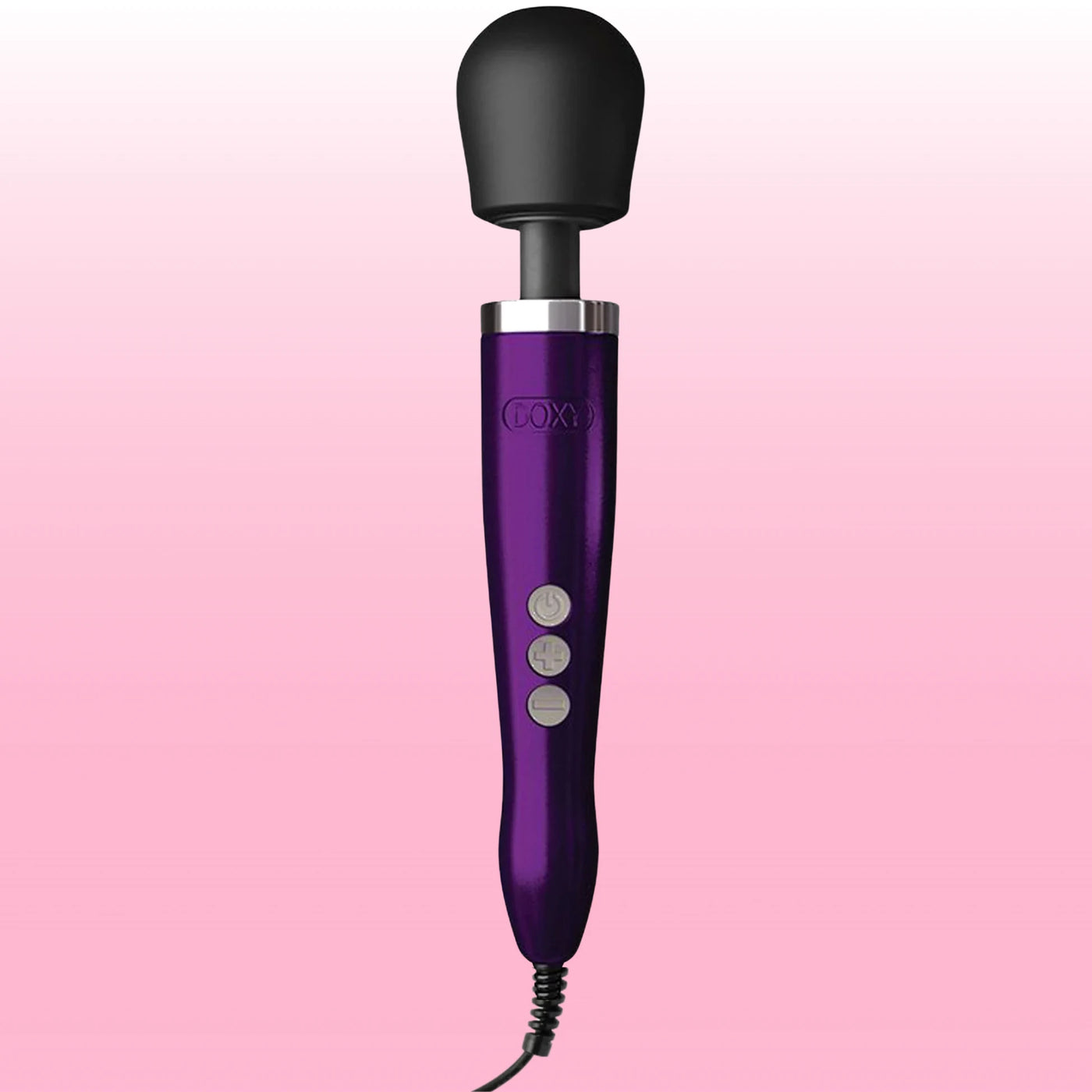 Doxy Die Cast Metal Wand Massager Masaj Aleti - Purple