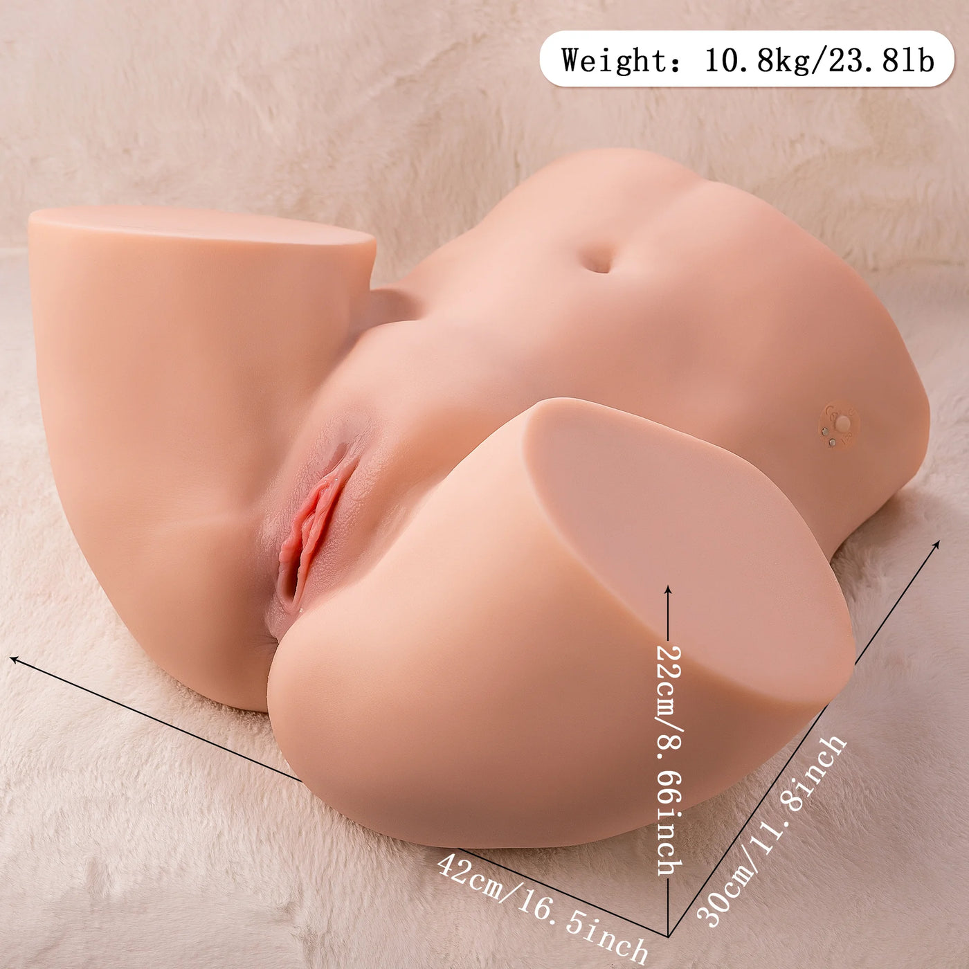 Shequ Michelle İleri Geri Hareketli Realistik Kalça Masturbator SQ-MAT50115