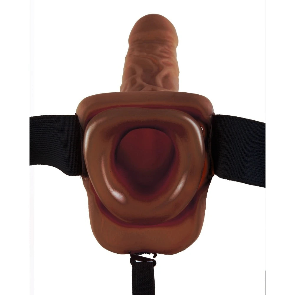 Pipedream Fetish Fantasy Series 9 Inch Hollow Strap-On With Balls Kemerli İçi Boş Penis