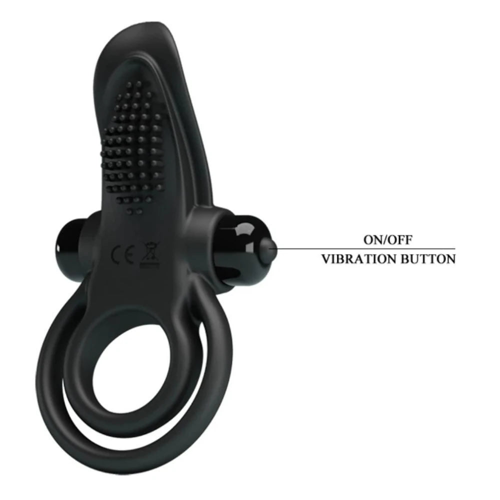 Pretty Love Vibrant Penis Ring 10 Mod Klitoral Titreşimli Penis Halkası BI-210203