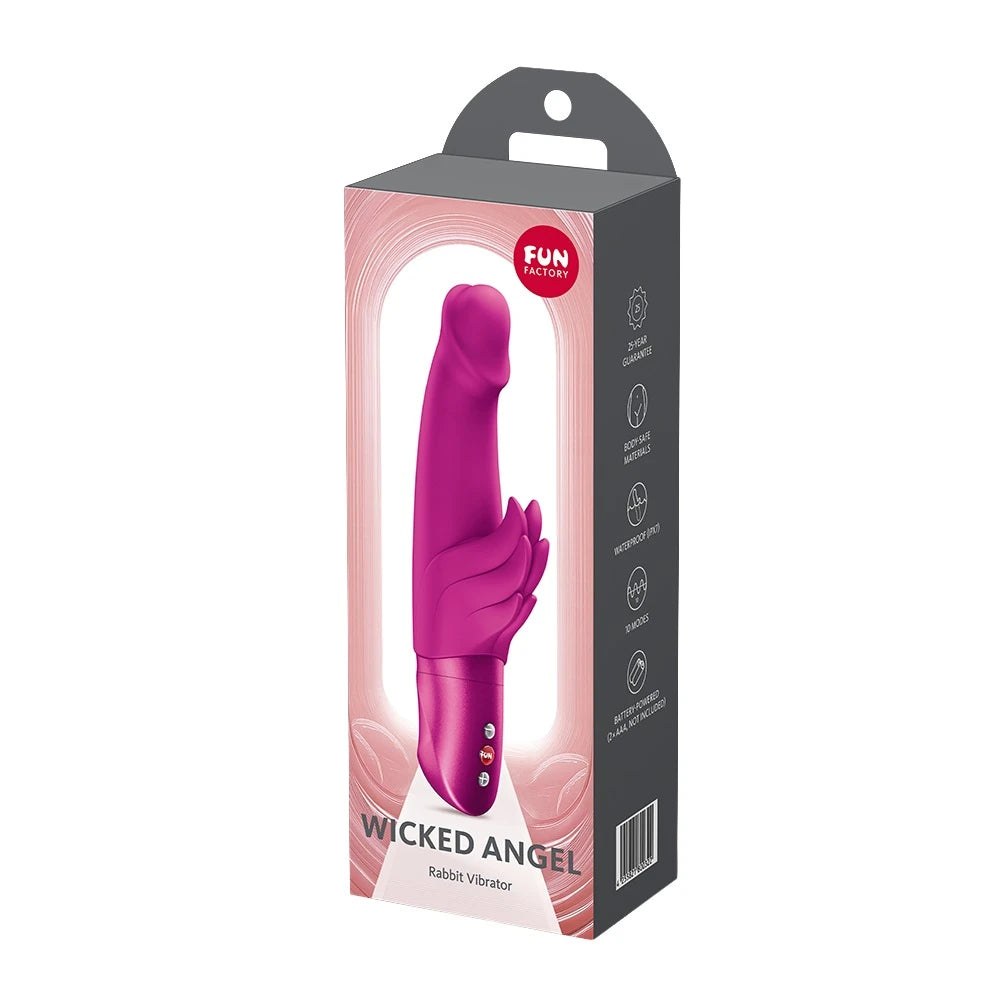 Fun Factory Wicked Angel Flexible Esnek Rabbit Vibratör