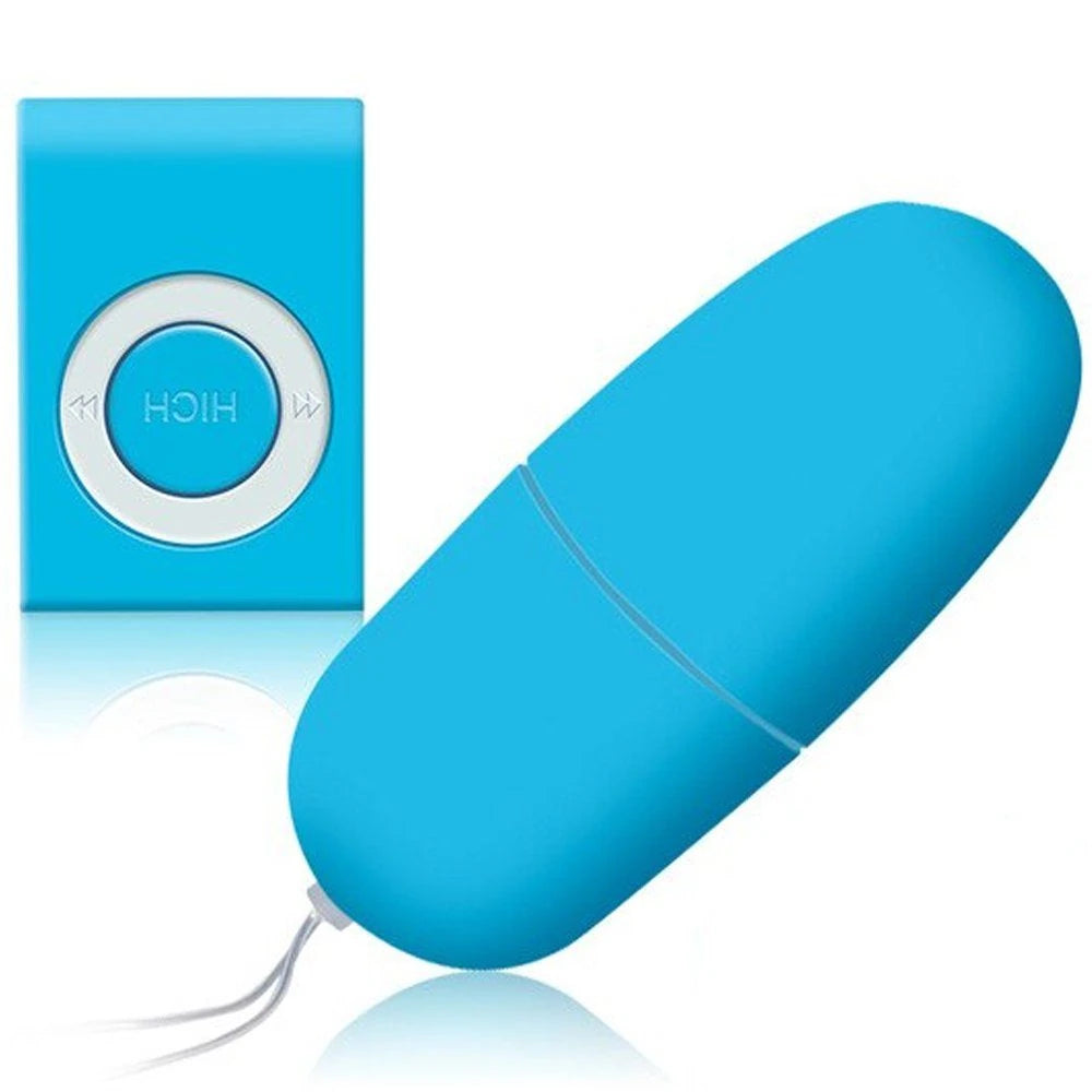 Erox Exovid 20 Mod Uzaktan Kumandalı Giyilebilir Vibratör-Blue