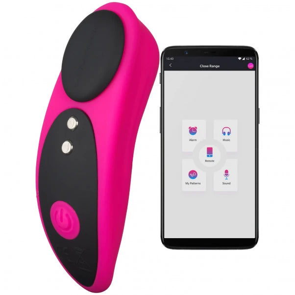 Lovense Ferri Bluetooth Uygulama Kontrollü Manyetik Külot Vibratör