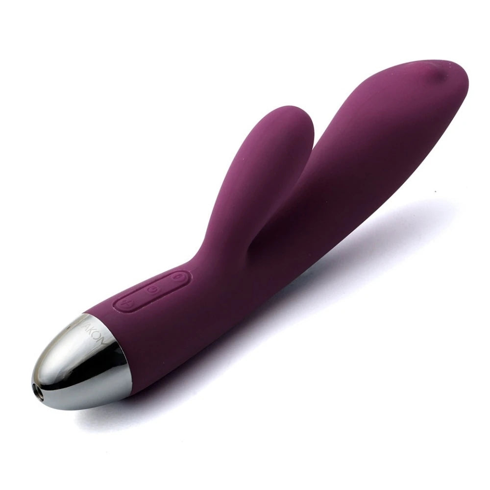 Svakom Trysta Hedefli Dönen G-Spot Rabbit Vibratör-Purple