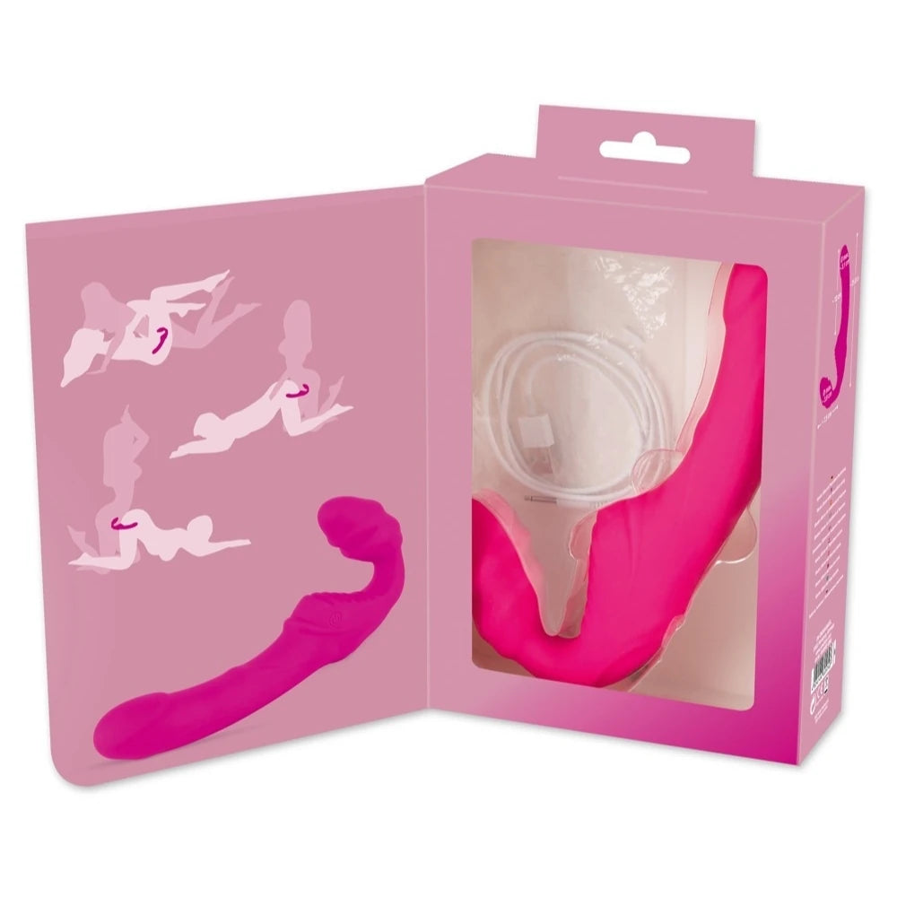 You2Toys Double 2 Titreşimli Strapless Strap-On
