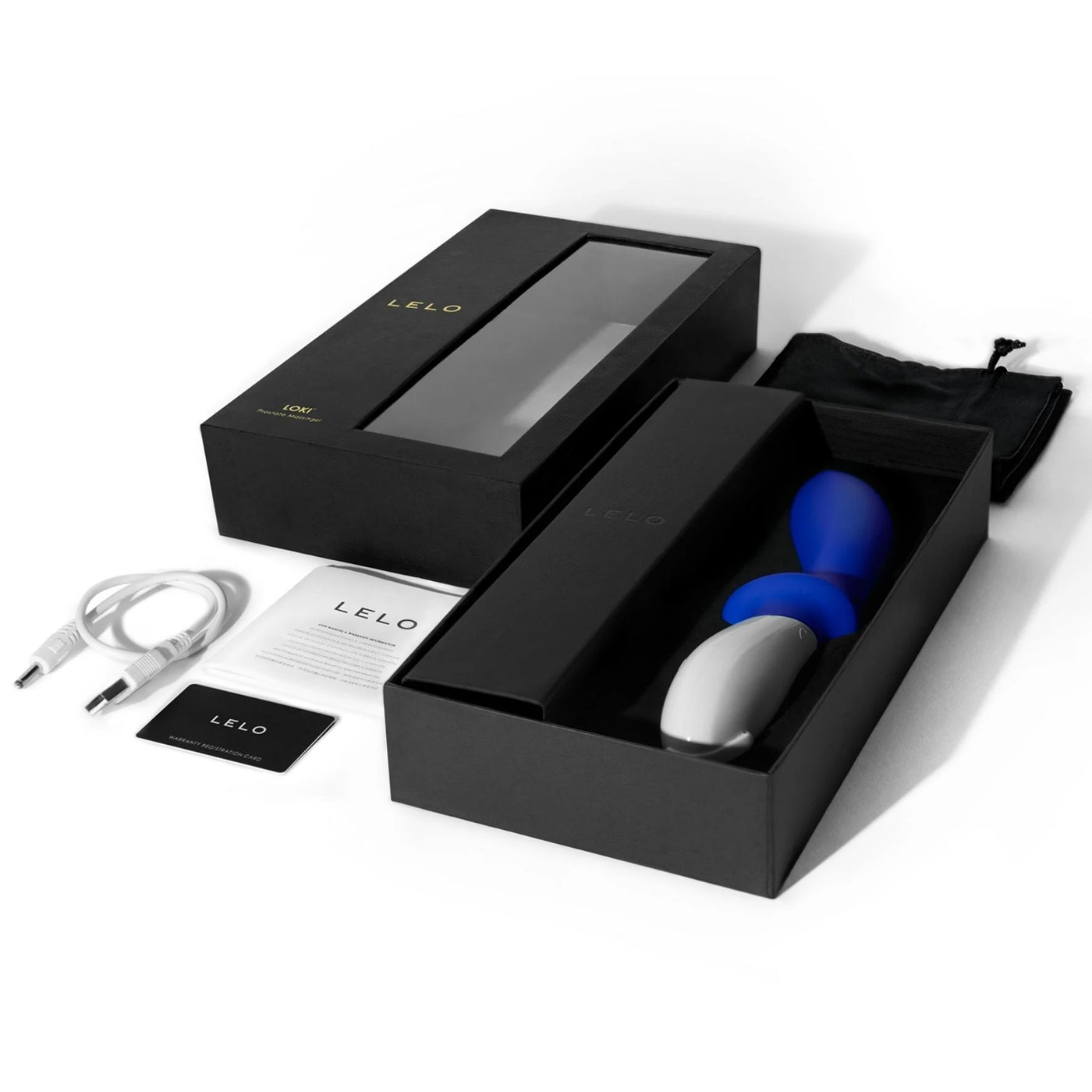 Lelo Loki Hareketli Prostate Massager Vibratör Blue