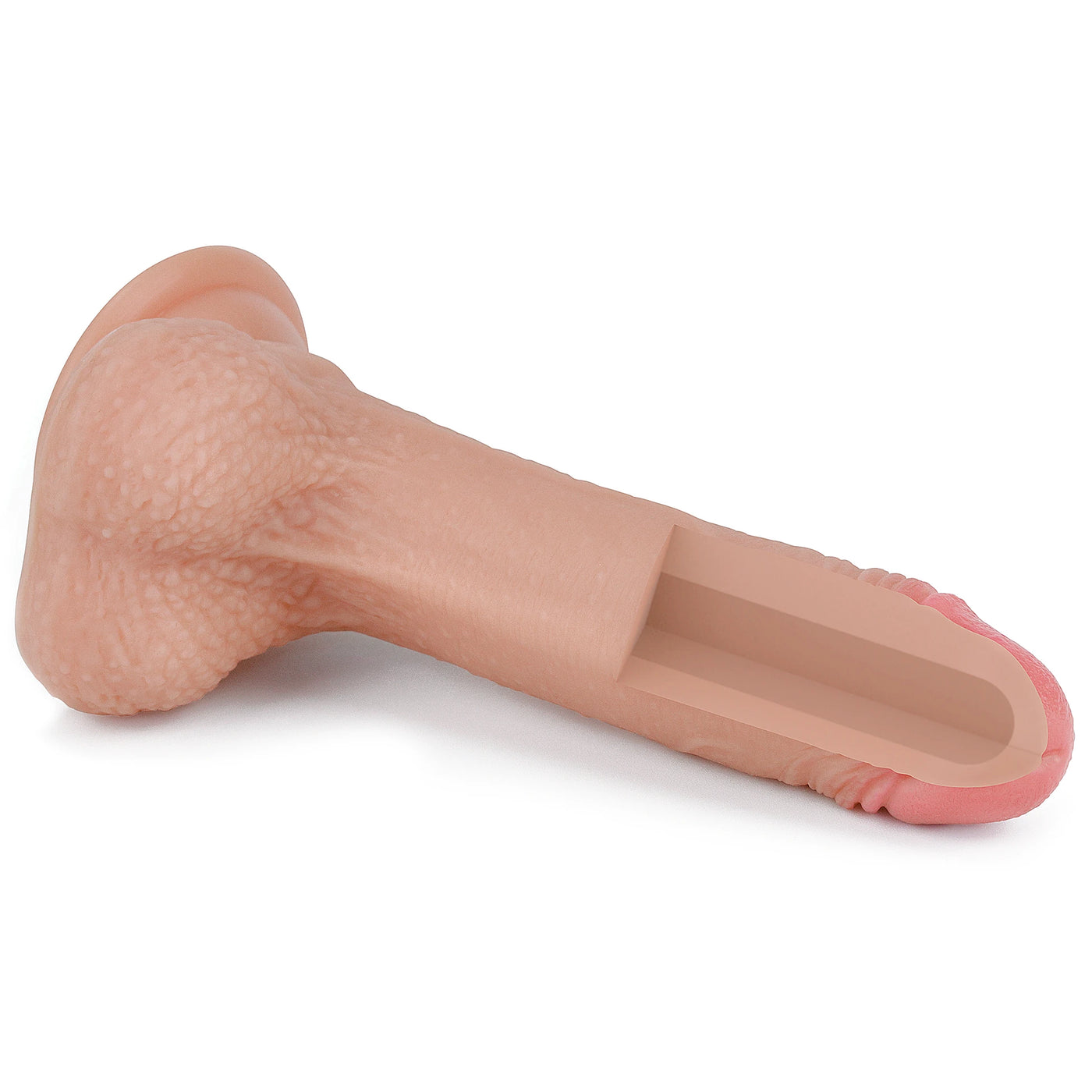 Lovetoy Dual Layered Silicone Cock 18 cm Realistik Penis LV4001F