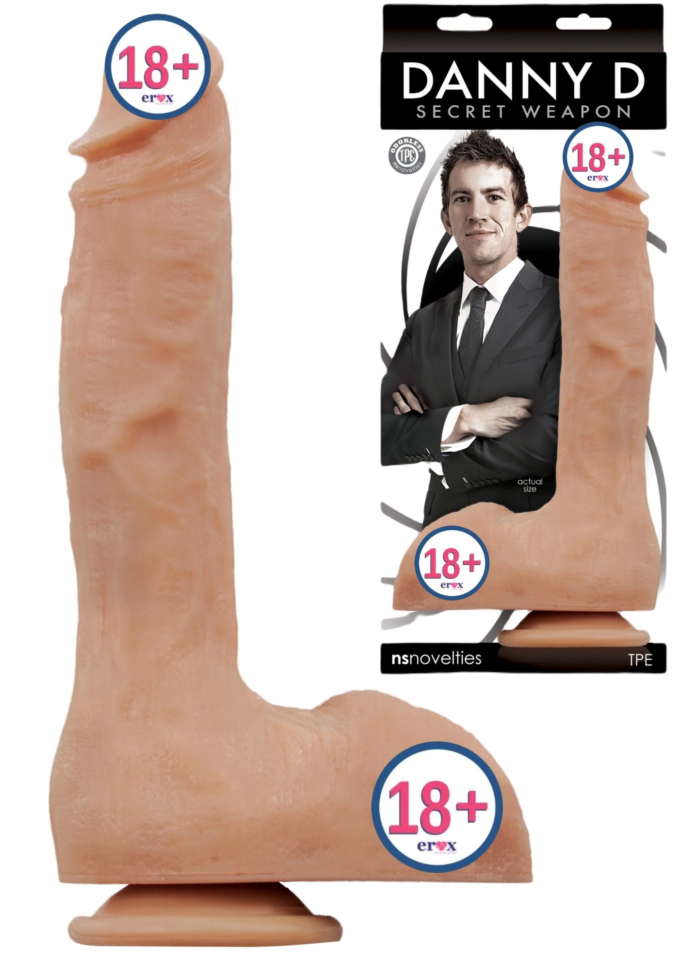 Ns Novelties Be Danny D Secret Weapon Realistik Penis