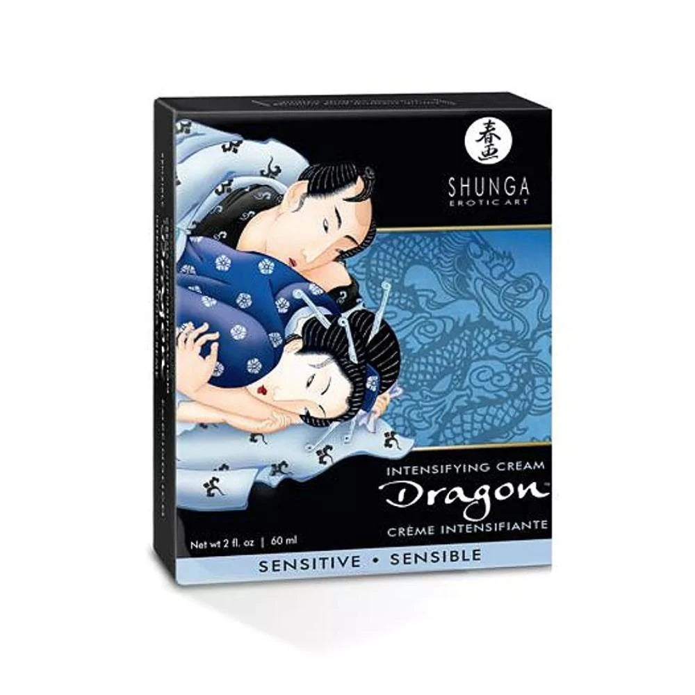 Shunga Dragon Sensitive Cream 60 Ml Çiftlere Özel Krem