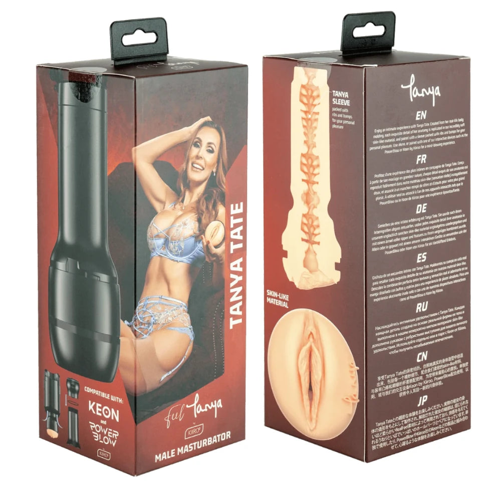 Kiiroo Keon & FeelTanya Otomatik Vajina Mastürbatör Set