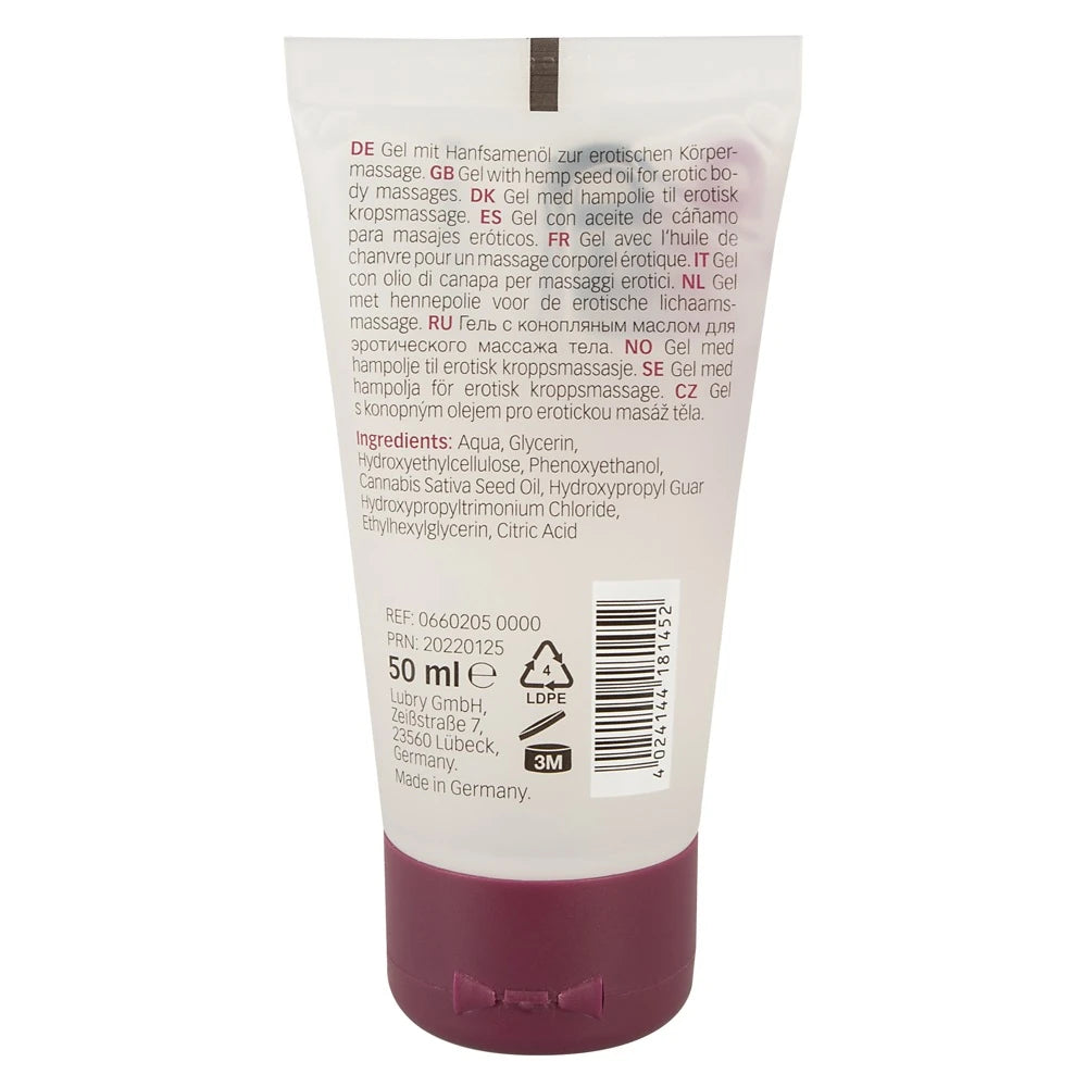Just Play Hemp Seed Erotic Gel Anal ve Vajinal Kayganlaştırıcı Jel 50 Ml.