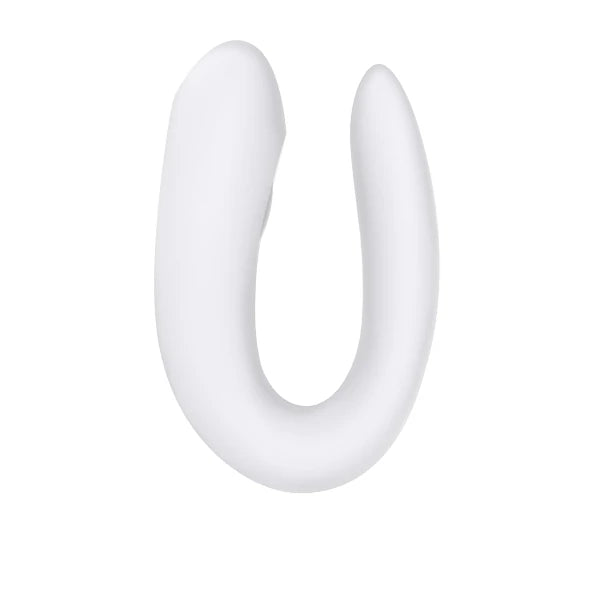 Satisfyer Double Joy Telefon Uyumlu Çiftler İçin Vibratör-White