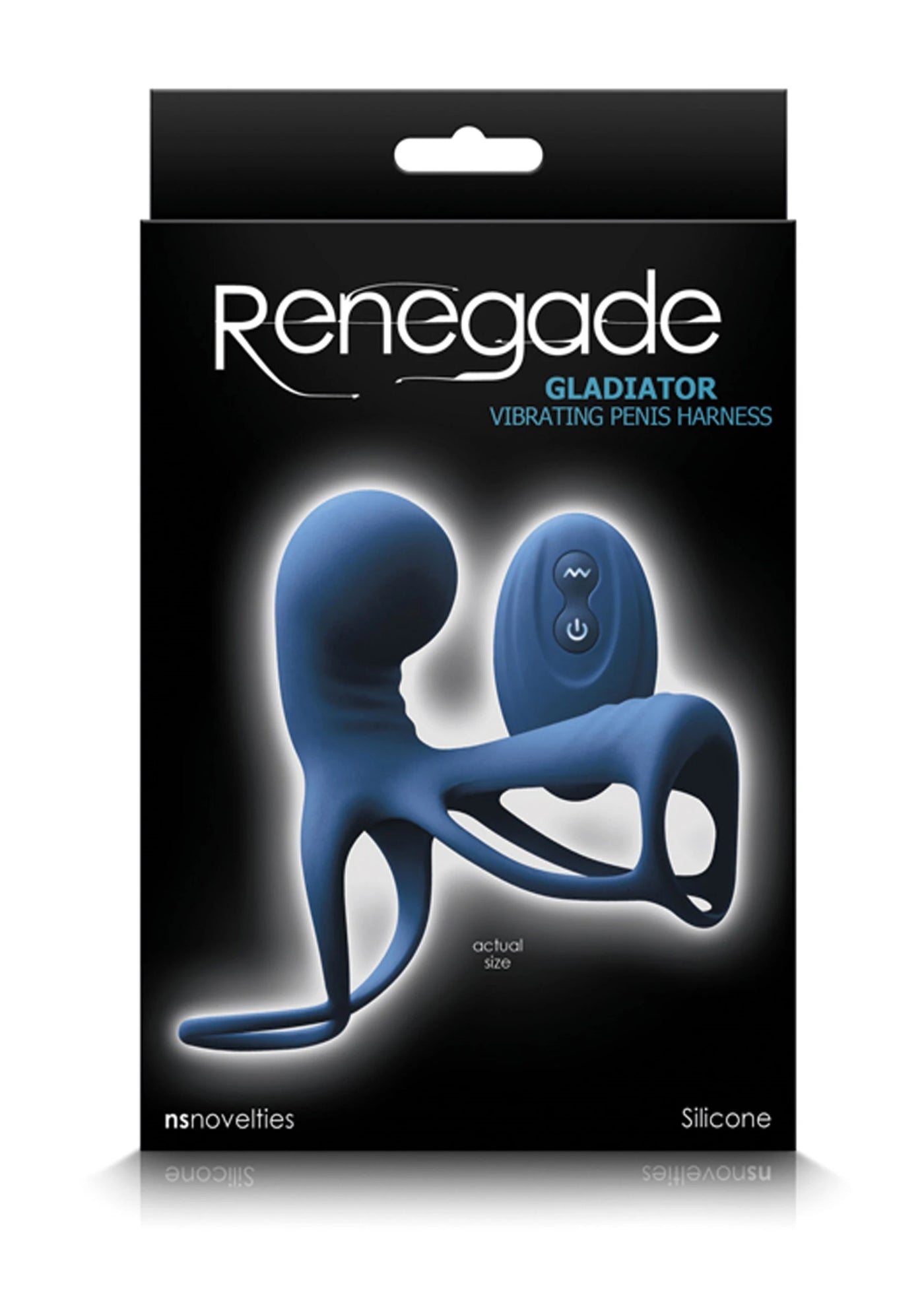 Renegade Gladiator Uzaktan Kumandalı Titreşimli Penis Halkası