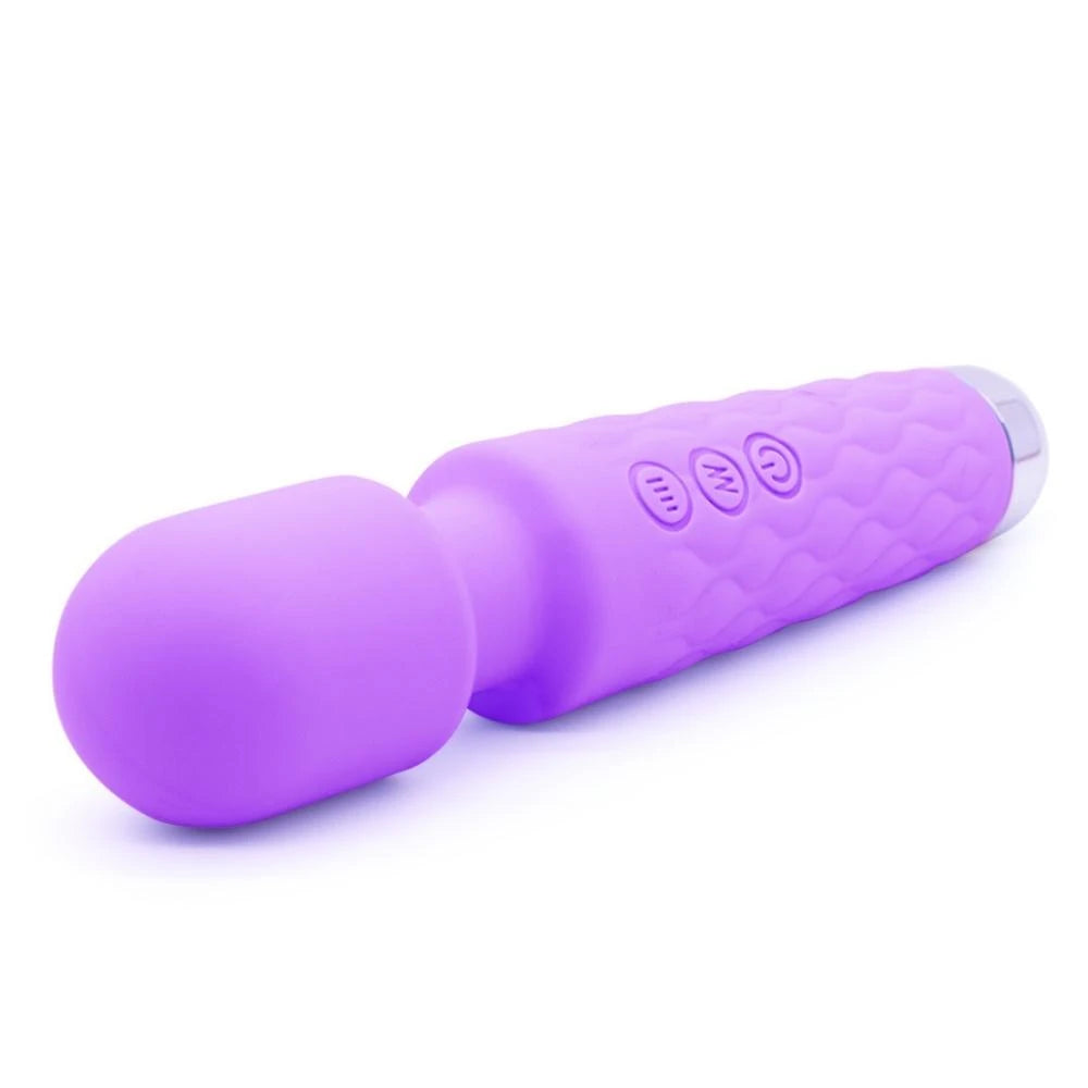 Erox Massage Vibes Purple Ultra Güçlü 20 Mod Usb Şarjlı Masaj Vibratör