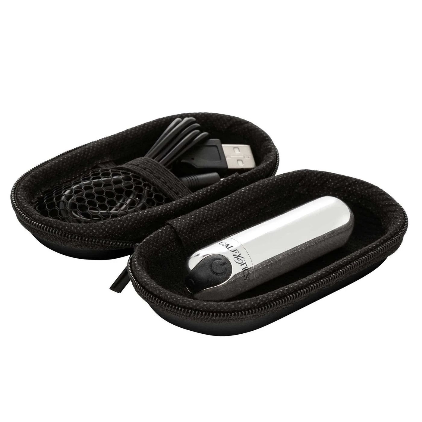 Calexotics Hideaway Bullet Şarj Edilebilir Mini Vibratör-Silver