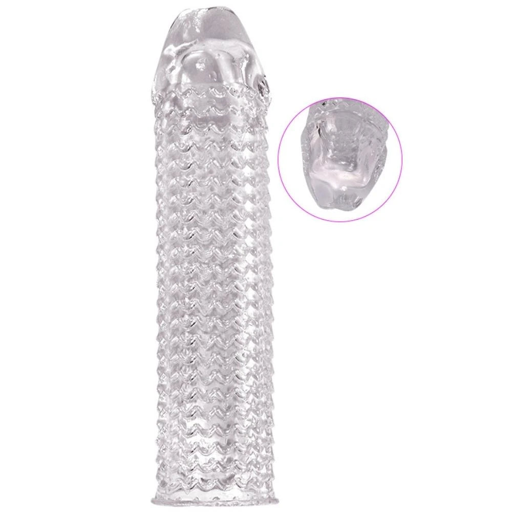 Shequ Phil Silikon Şeffaf Penis Kılıfı