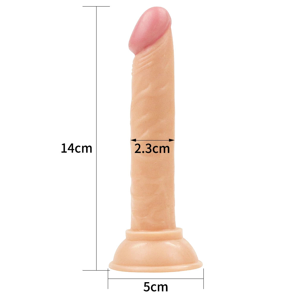 Lovetoy Enduro Blaster 14 cm Testissiz Realistik Penis