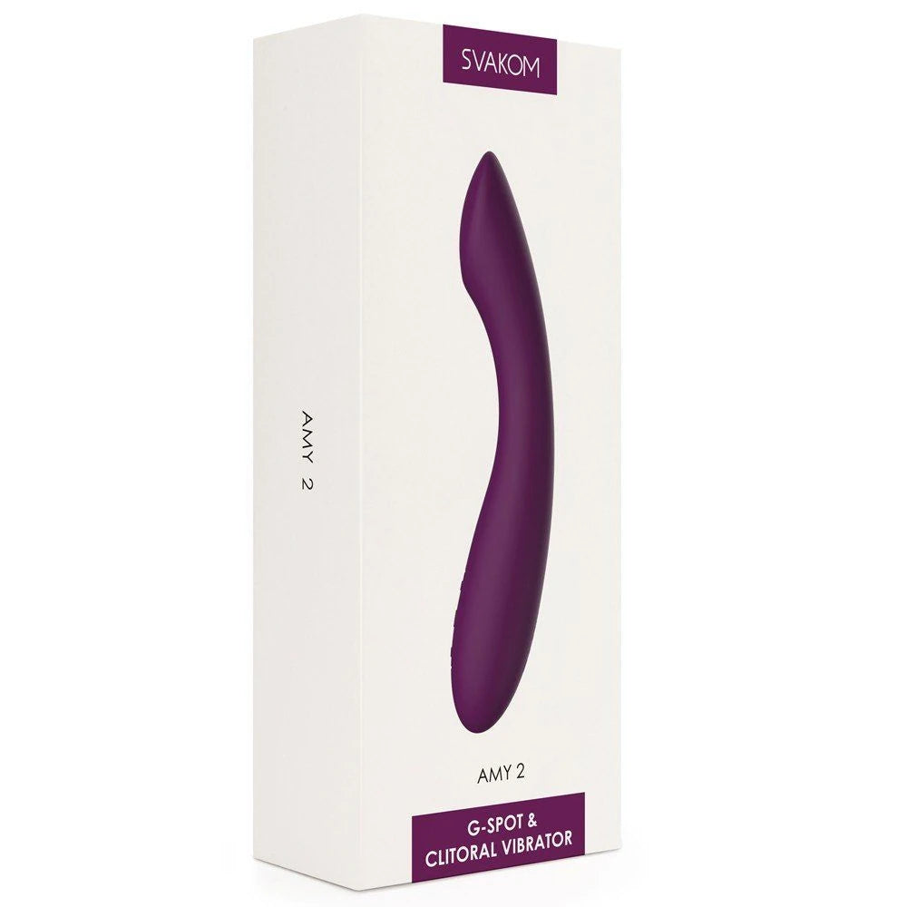 Svakom Amy 2 Flexible G-Spot Clitoral Vibratör