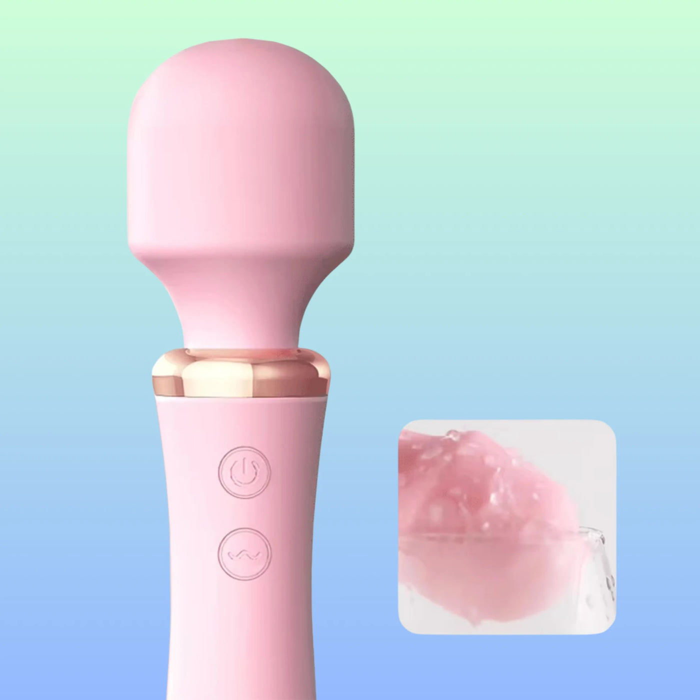 Erox Wand Massager Venus II 10 Mod Titreşimli ve Isıtmalı Masaj Aleti