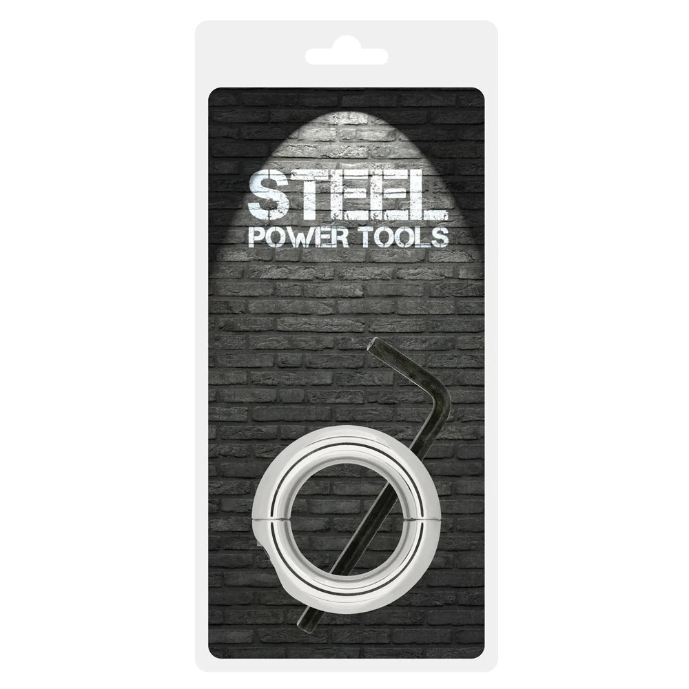 Steel Power Tools Ballstretcher 33 mm Metal Penis Halkası