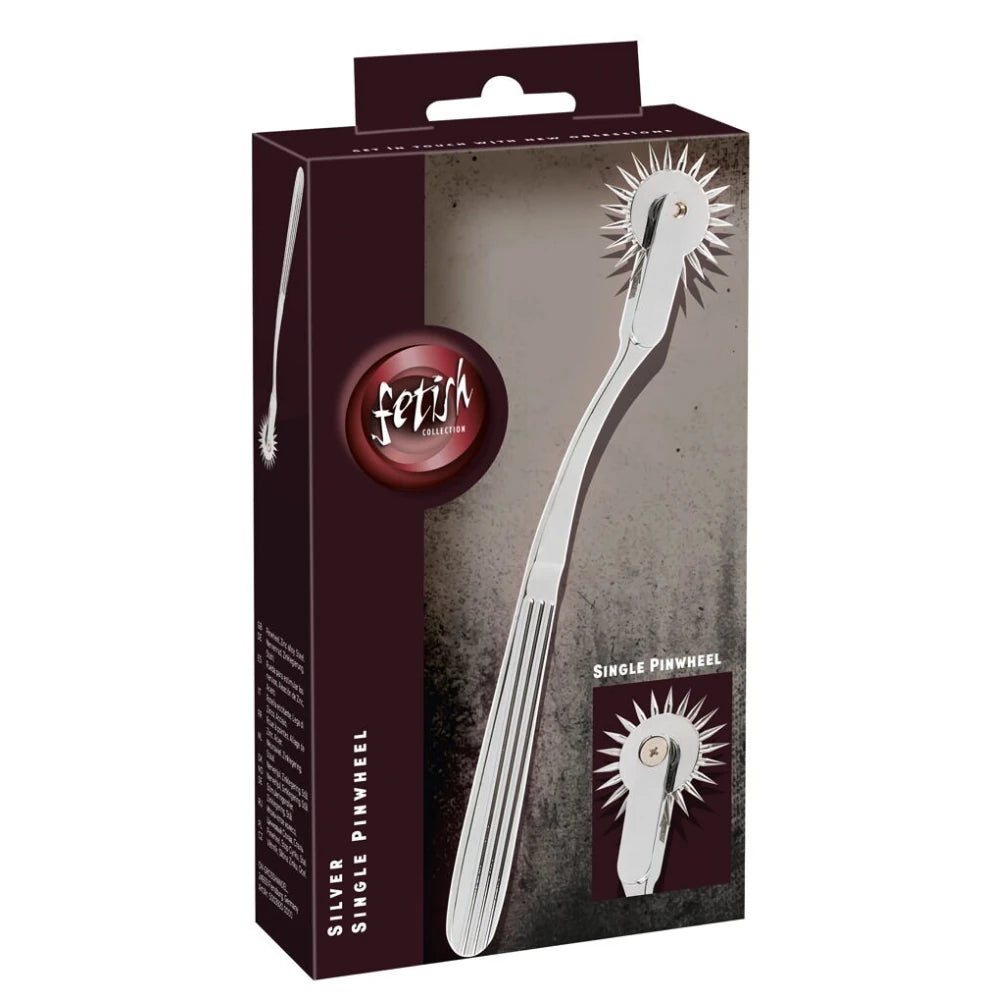 Fetish Collection Silver Single Pinwheel Fetiş Bdsm Oyun