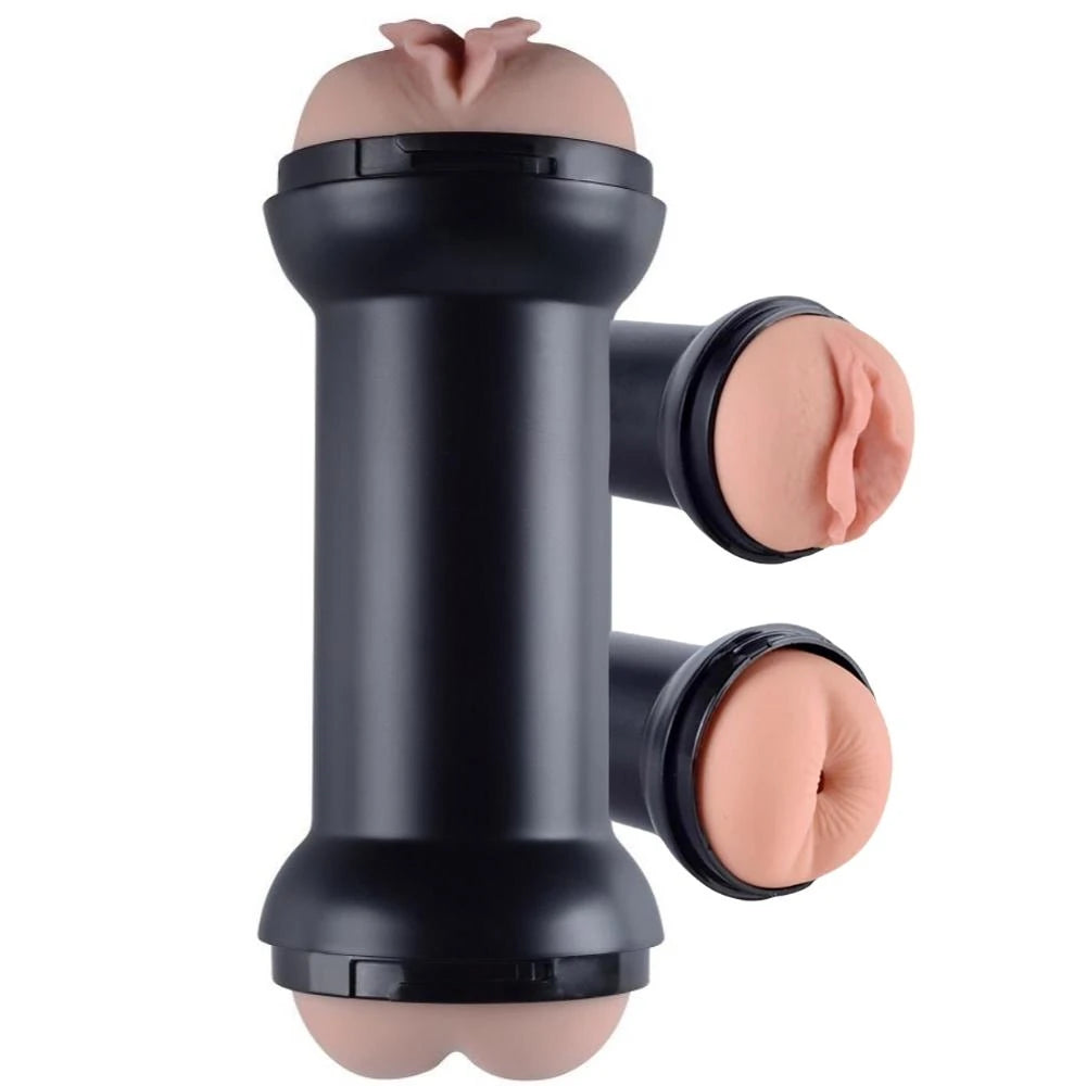 Lovetoy Training Master Çift Girişli Vajina ve Anüs Masturbator