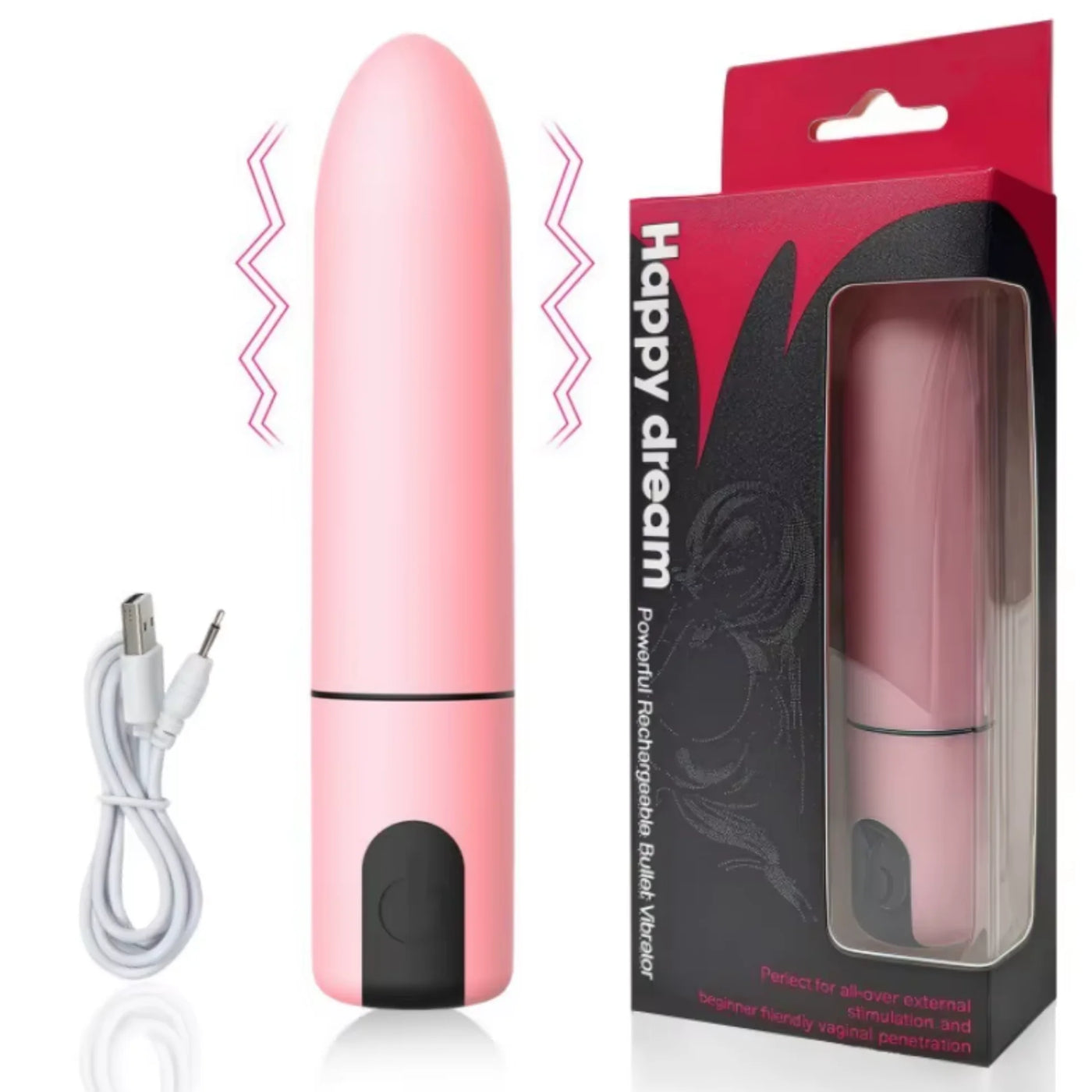 Erox Quiet Travel Pocket Bullet 10 Mod Titreşimli Vibratör