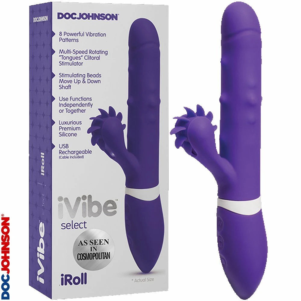 Doc Johnson İvibe Select Dil Stimülasyon Hareketli Klitoris Vibratör
