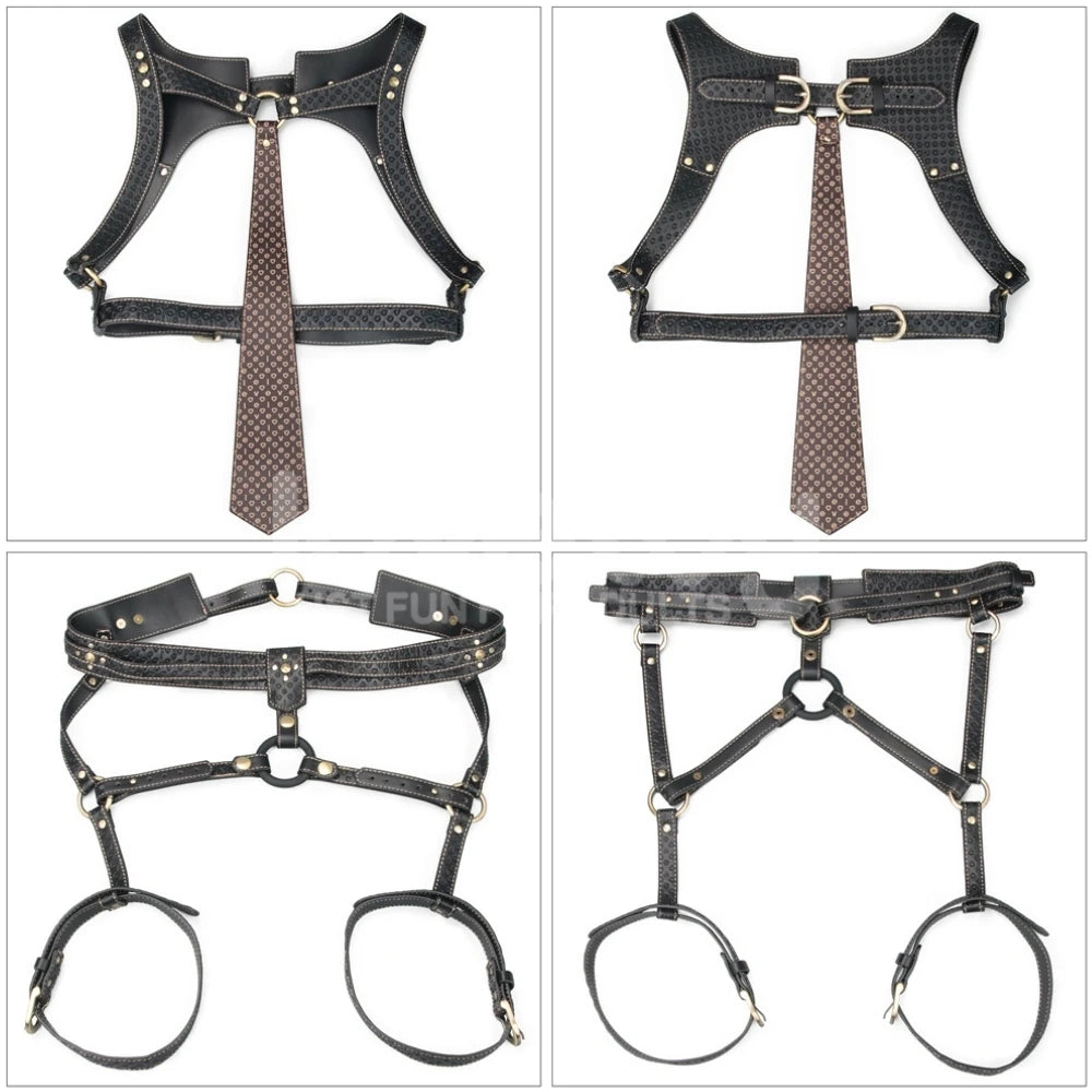 Lovetoy Rebellion Reign Full Body Harness Strapon Penis Kemeri LV761212