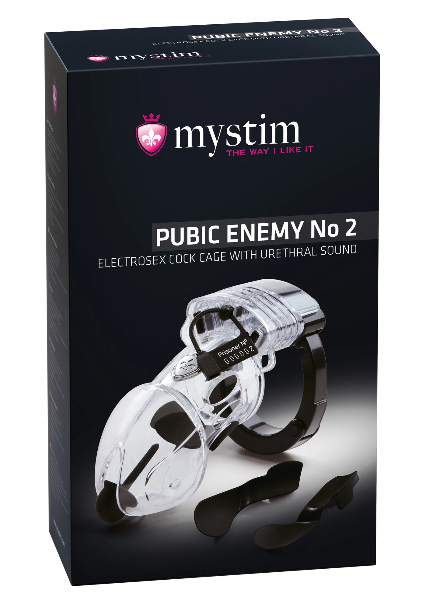 Mystim Pubic Enemy No. 2 Cock Cage Penis Kafesi