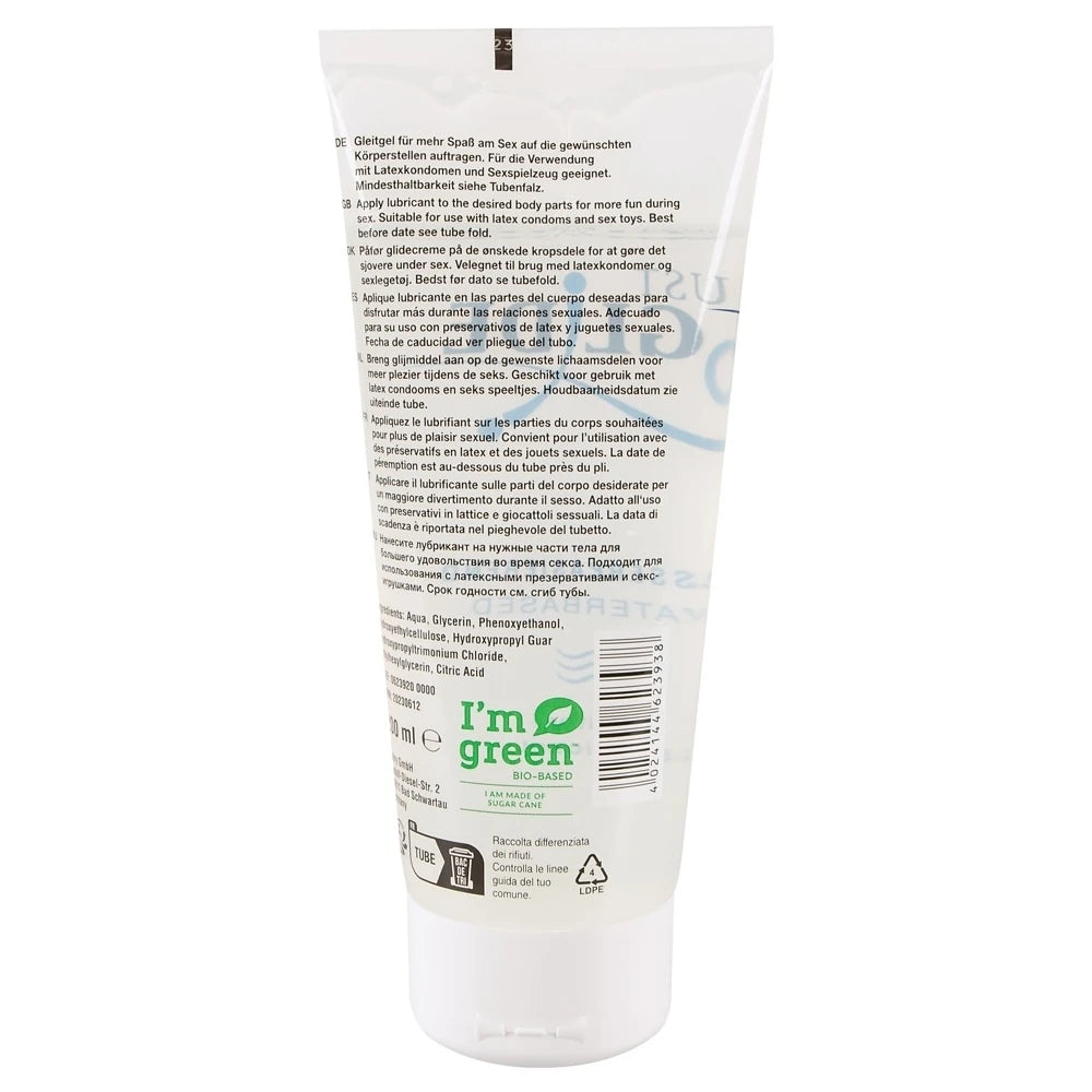 Just Glide Waterbased Su Bazlı Kayganlaştırcı Jel 200 Ml.