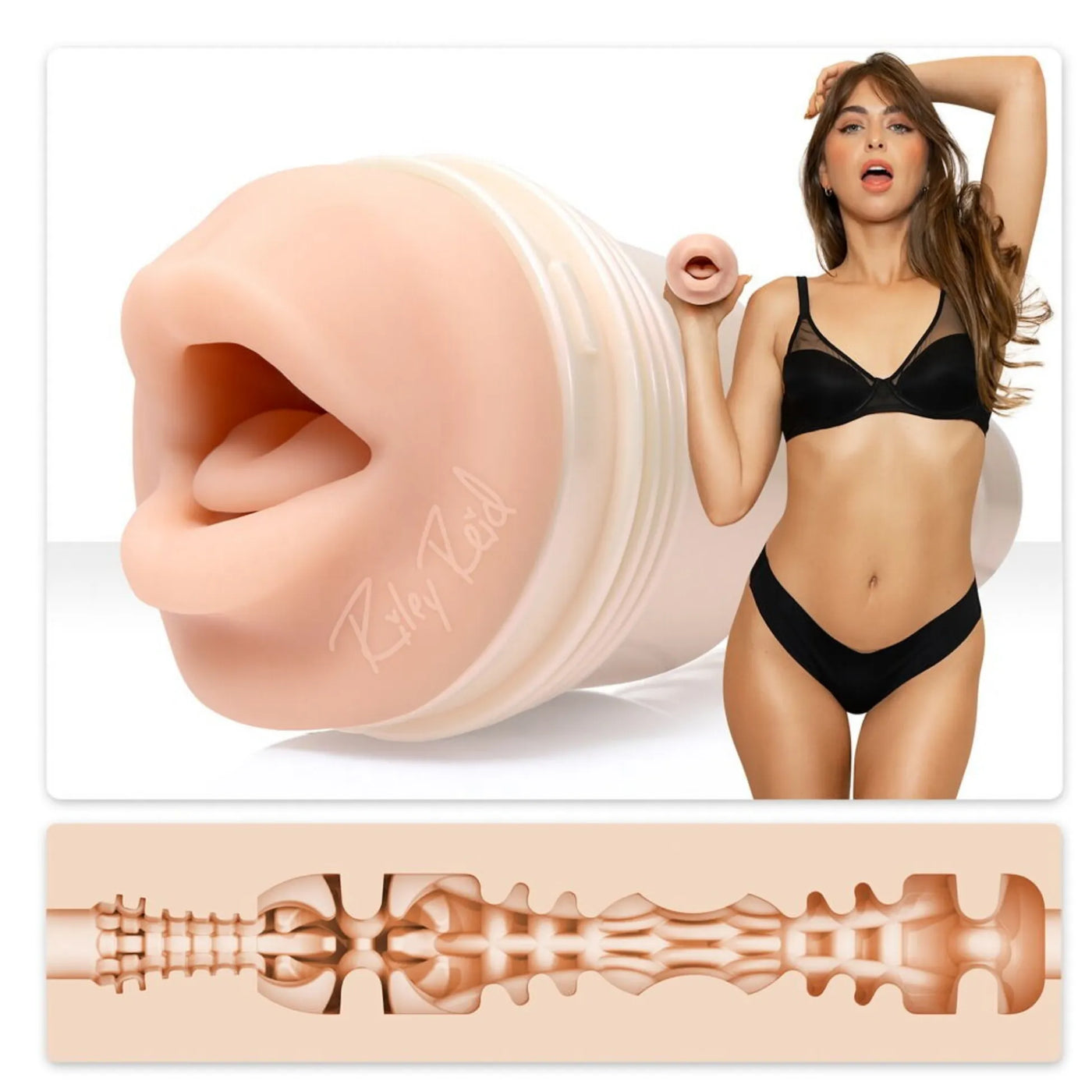 Original Fleshlight Girls Riley Reid Insomnia Oral Mastürbatör