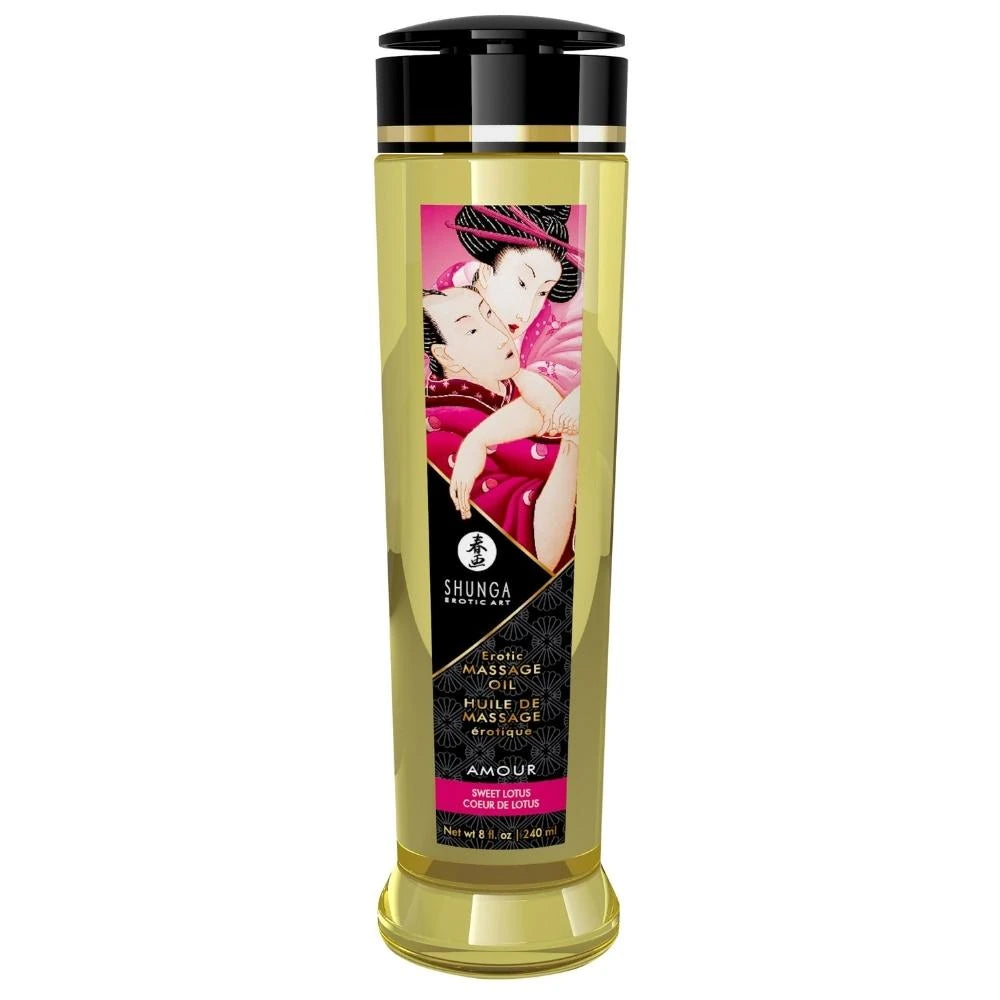 Shunga Massage Oil Sensation Aromalı Masaj Yağı 240 Ml.