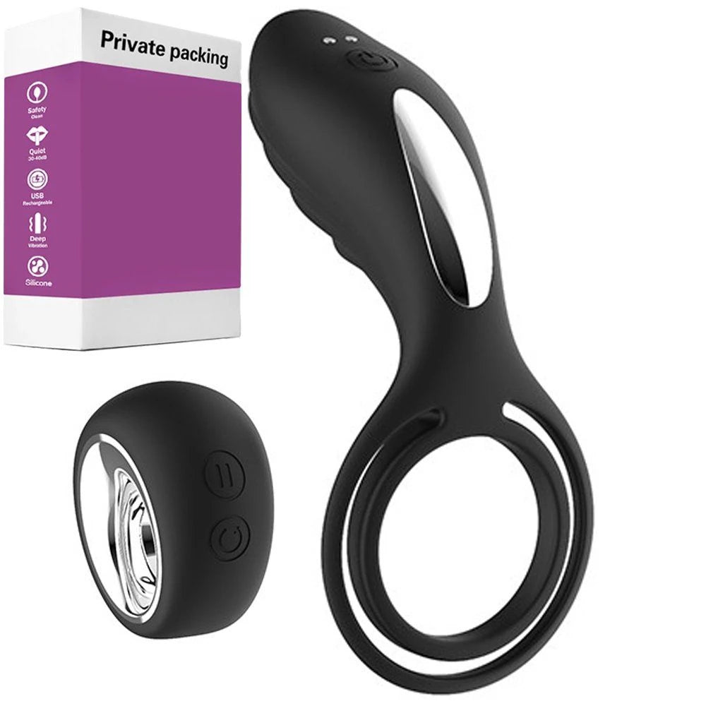 Erox The Cock Ring Private Body Safe Çok Yönlü Uzaktan Kumandalı Penis Halkası