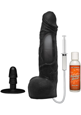 Doc Johnson 10 inç Fışkırtmalı Realistik Penis