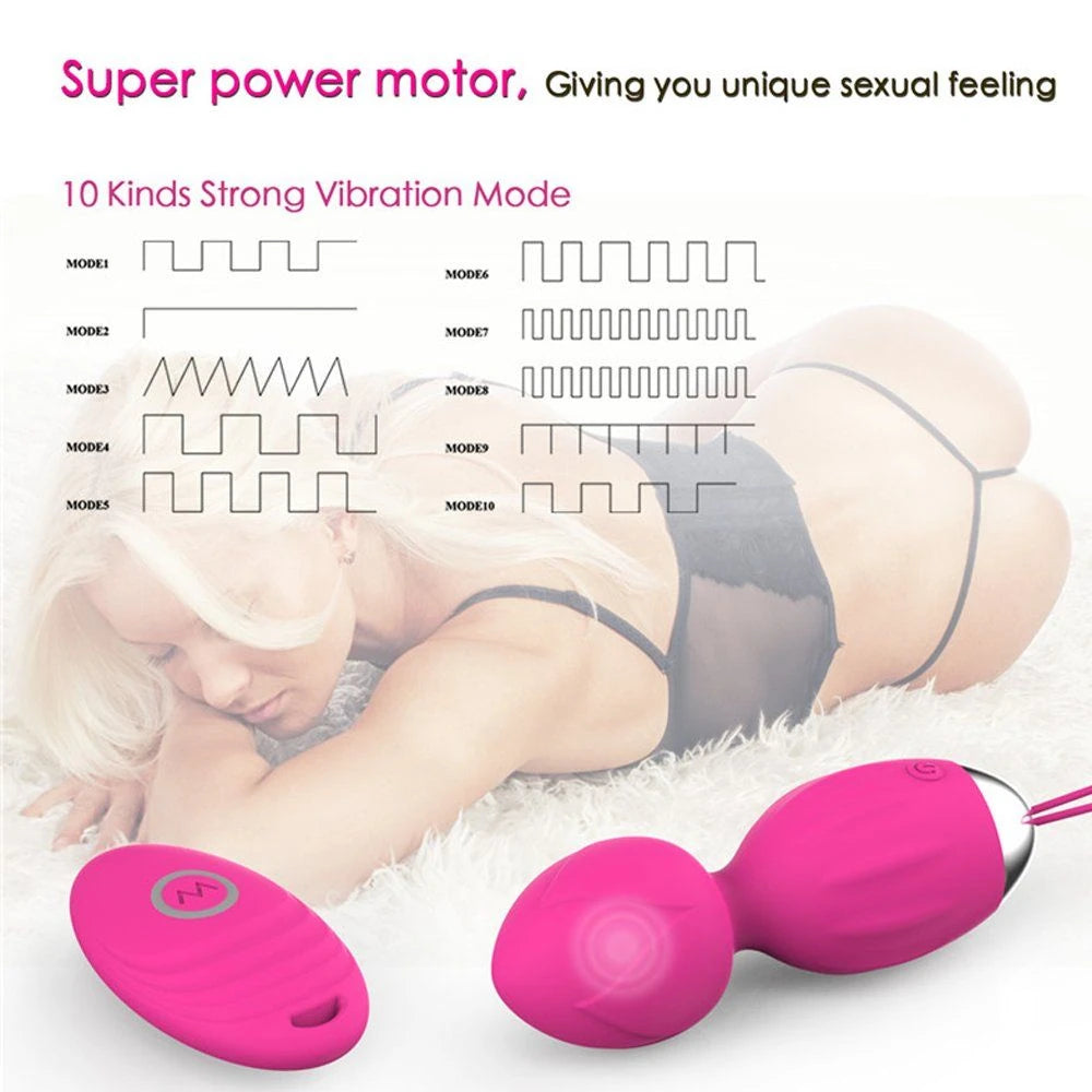 Erox Exuis Balls Uzaktan Kumandalı Kegel Egzersiz Vibratörü