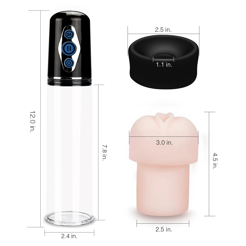 Lovetoy Maximizer Worx Elite Usb Şarjlı Ultra Güçlü Penis Pompası