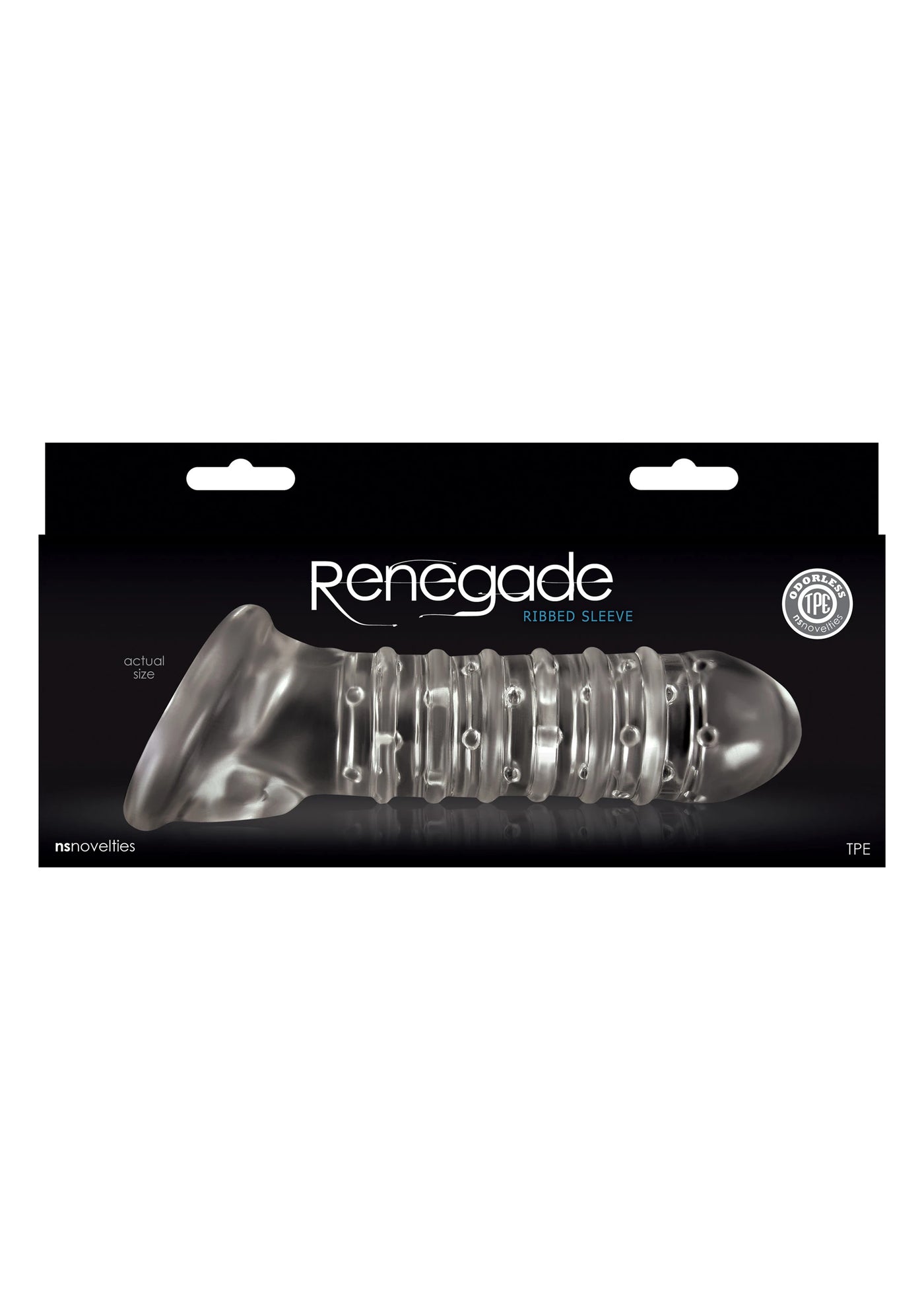 Ns Novelties Renegade Şeffaf Yumuşak Penis Kılıfı 18 Cm