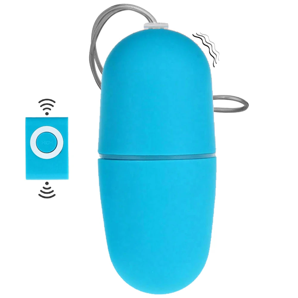 Erox Exovid 20 Mod Uzaktan Kumandalı Giyilebilir Vibratör-Blue