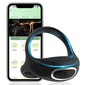 Erox The Cock Ring Telefon Kontrollü Penis Halkası